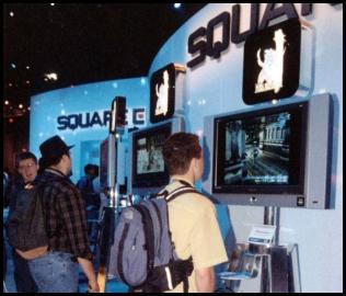 E3 2004 Square Enix booth Final Fantasy