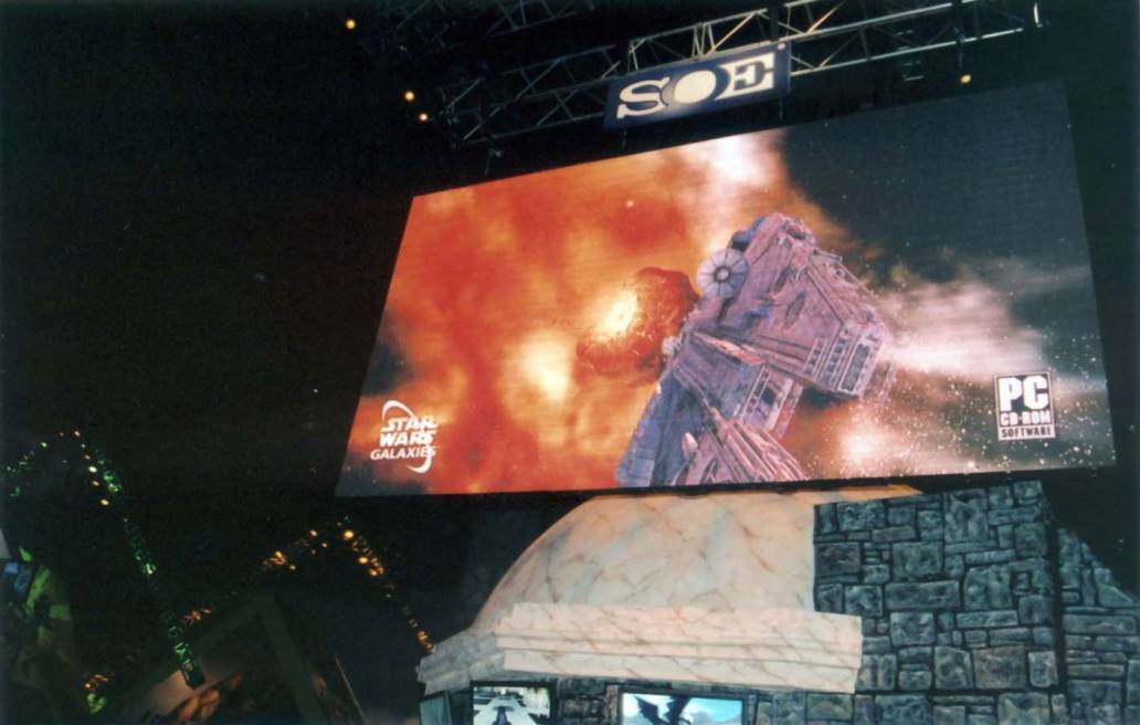 E3 2005 Electronic Entertainment Expo SOE Star Wars Galaxies cinematic