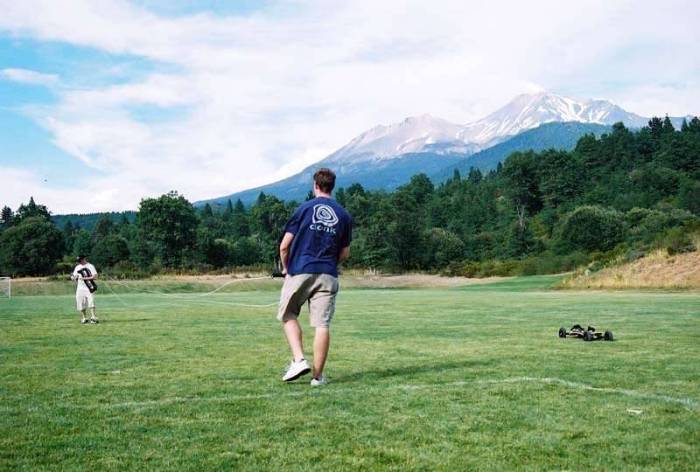 Mt Shasta California mountain park kiteboard