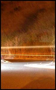Motorcycle dragging knee sparks film photography night long exposure