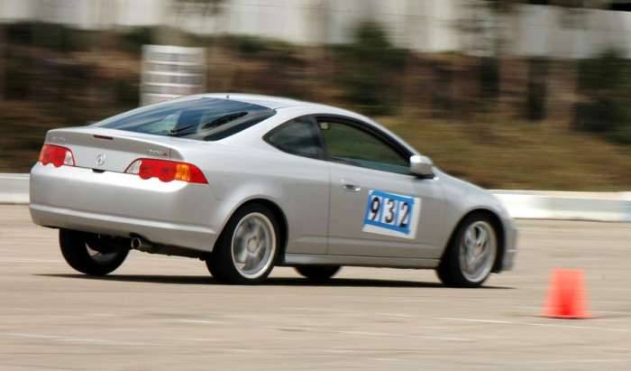 San Diego SCCA SCNAX autocross Acura RSX