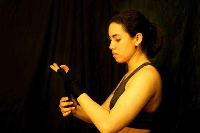 Portrait boxing