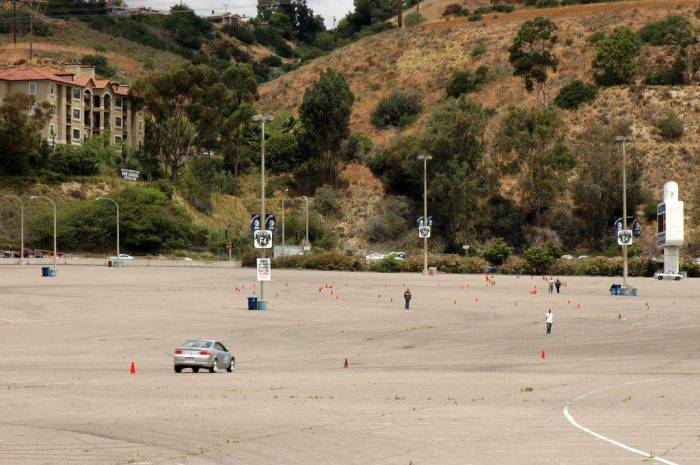 San Diego SCCA SCNAX autocross Acura RSX cones