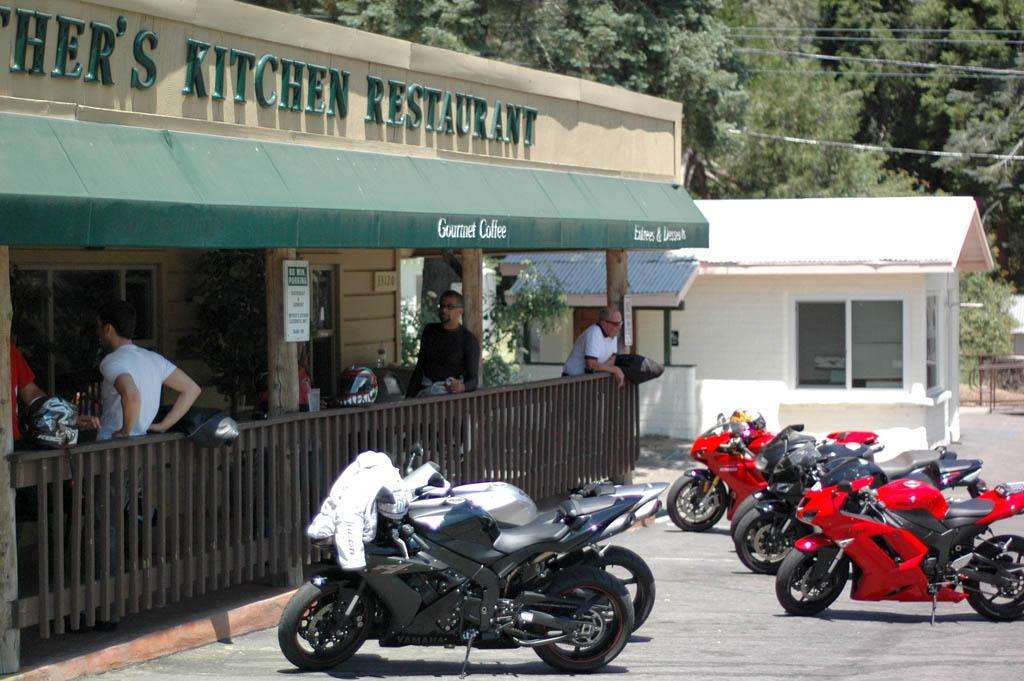 Palomar Mountain twisties mothers kitchen motorcyclists