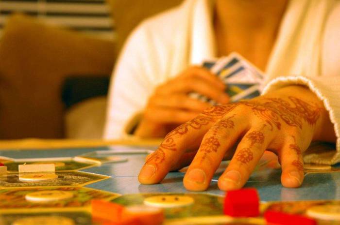 Henna tattoo Settlers of Catan