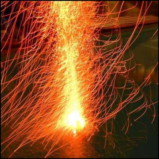 thumbnail Fireworks pool long exposure bottle rocket