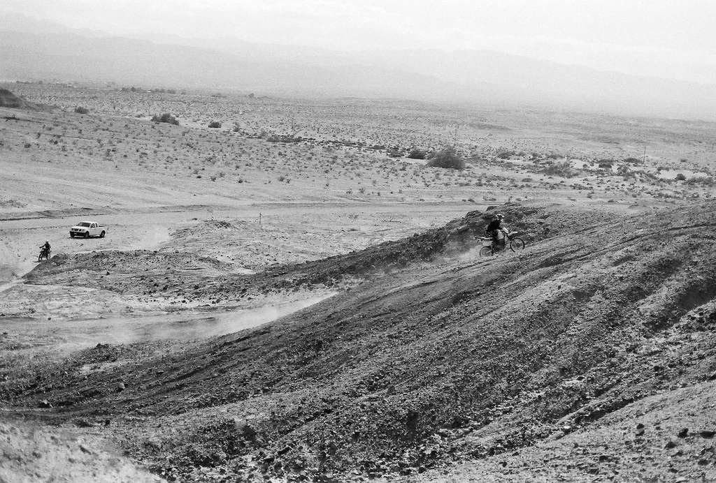 Dirt biking froading offroading Plaster City California