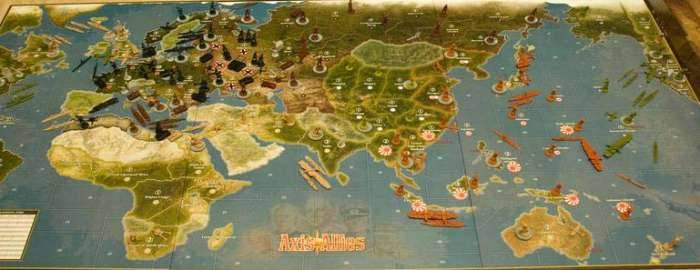 Axis and Allies Anniversary Edition board