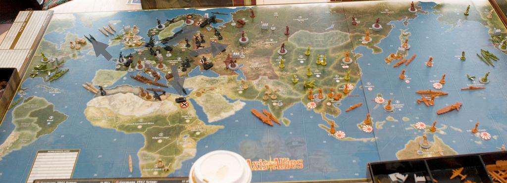 Axis and Allies Anniversary Edition Germany move