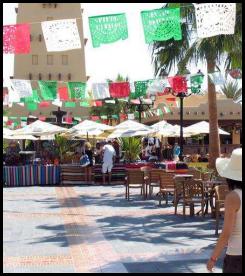 Mexico Cabo village square