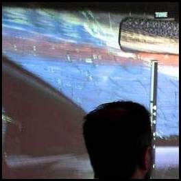 thumbnail E3 2011 driving game curved projector screen