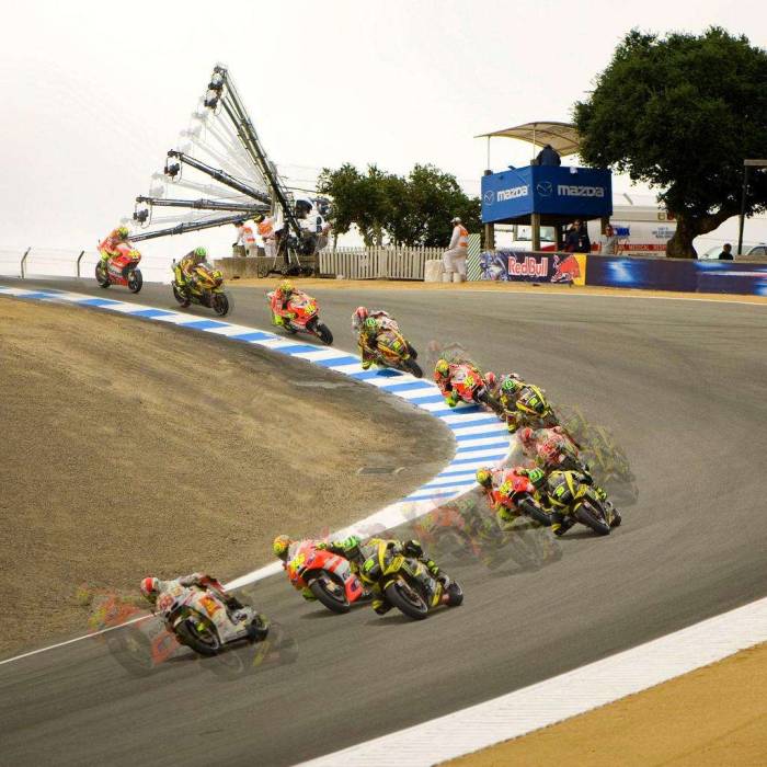 Laguna Seca MotoGP 2011 motorcycle race corkscrew composite Simoncelli Rossi Crutchlow