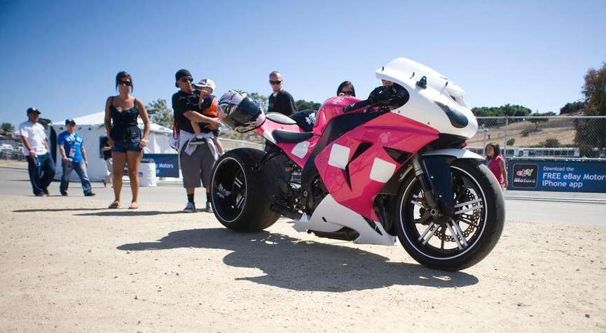 2011 MotoGP Grand Prix Laguna Seca pink custom Hayabusa