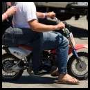thumbnail 2011 MotoGP Grand Prix Laguna Seca paddock pocket bike is that Ben Spies