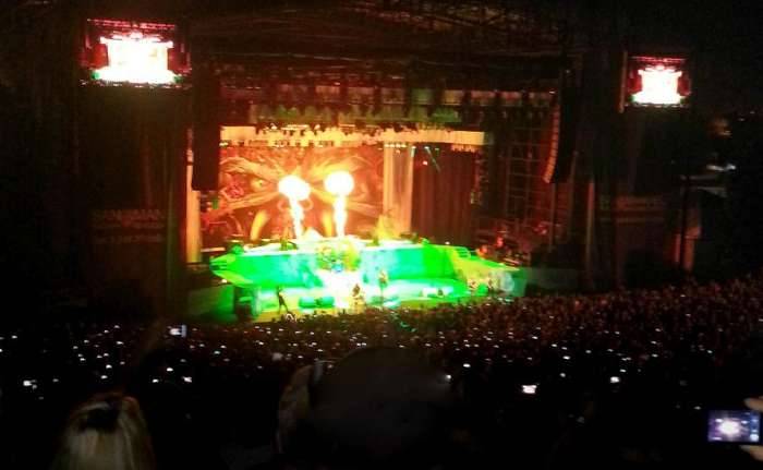 Iron Maiden Irvine 2012 stage