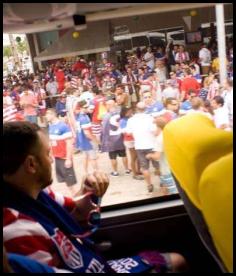 American Outlaws Brazil 2014 Natal bus fans Dom Gurmet preparty