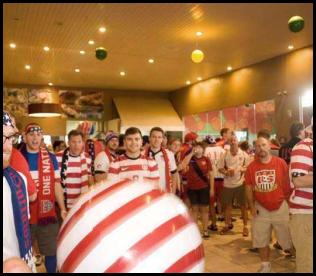 American Outlaws Brazil 2014 Natal fans Dom Gurmet preparty juggle
