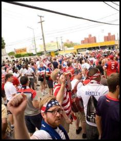 American Outlaws Brazil 2014 Natal fans Dom Gurmet preparty