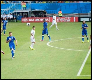 American Outlaws Brazil 2014 Natal Italy Uruguay match volley