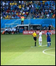 American Outlaws Brazil 2014 Natal Italy Uruguay match free kick