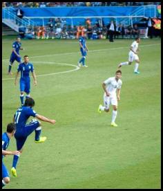 American Outlaws Brazil 2014 Natal Italy Uruguay match Pirlo control