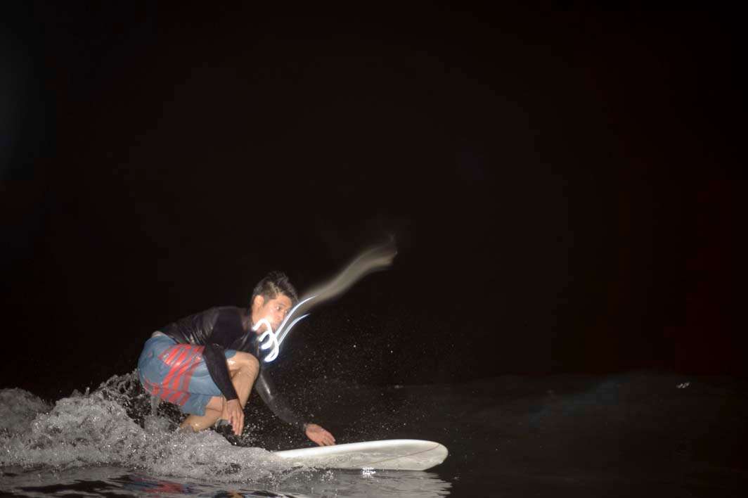 Surfing nightsurfing San Diego La Jolla Scripps stealth mission