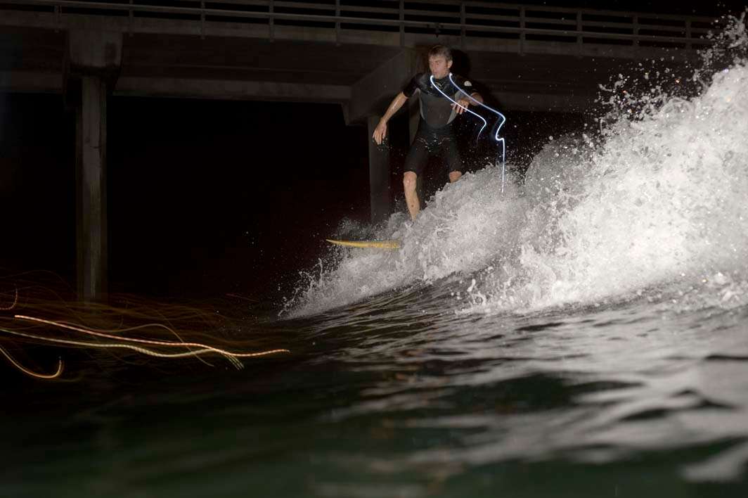 Scripps La Jolla San Diego surf surfing nightsurfing stealth mission
