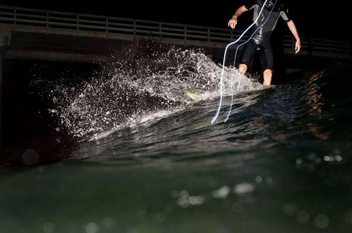 Surfing nightsurfing San Diego La Jolla Scripps stealth mission