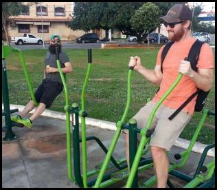 American Outlaws Brazil 2014 Natal excercise equipment