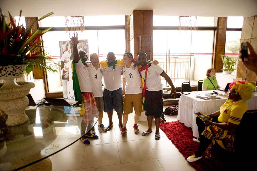 World Cup Brazil 2014 American Outlaws Ghana fans