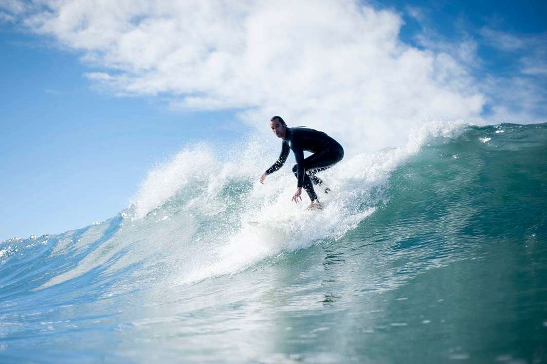 Surf surfing Del Mar San Diego