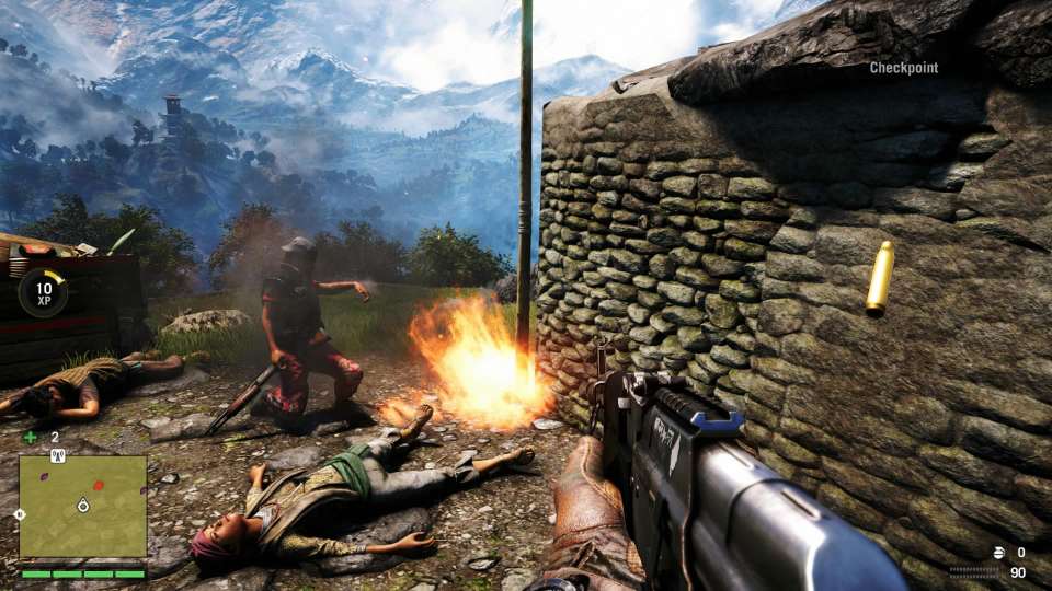 Far Cry 4 AK47 firefight