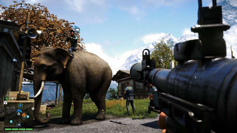 Far Cry 4 rpg elephant coop outpost