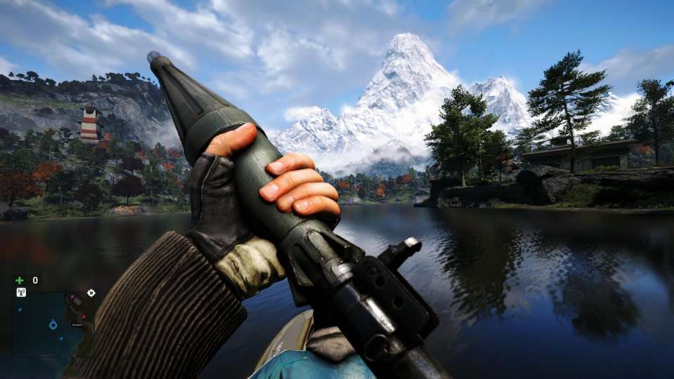 FarCry 4 screenshot lake view scenic RPG hovercraft
