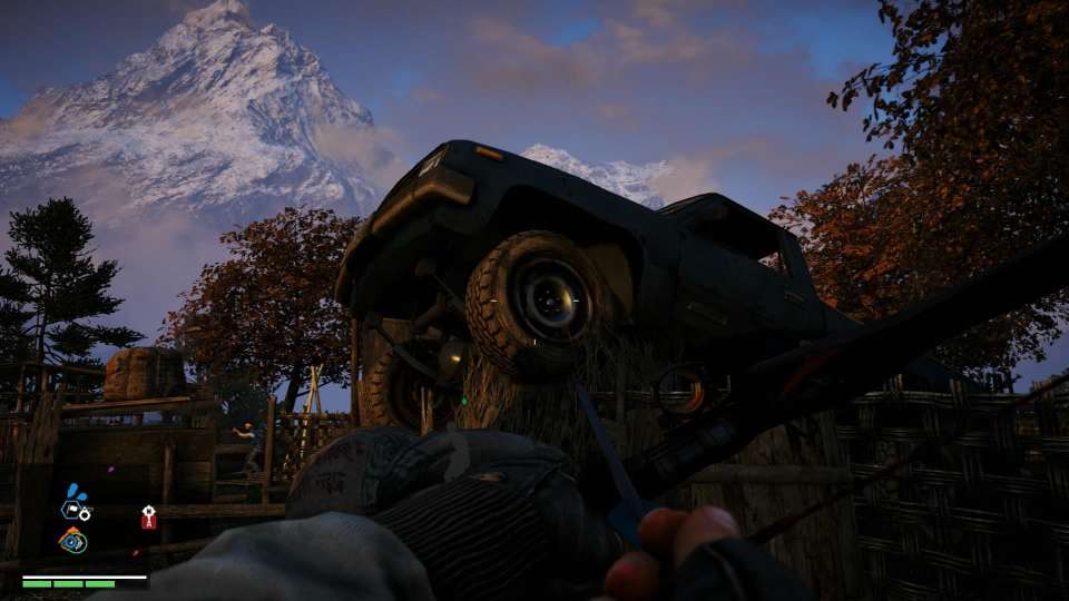 Far Cry 4 high centered truck pickup