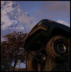 Far Cry 4 high centered truck pickup