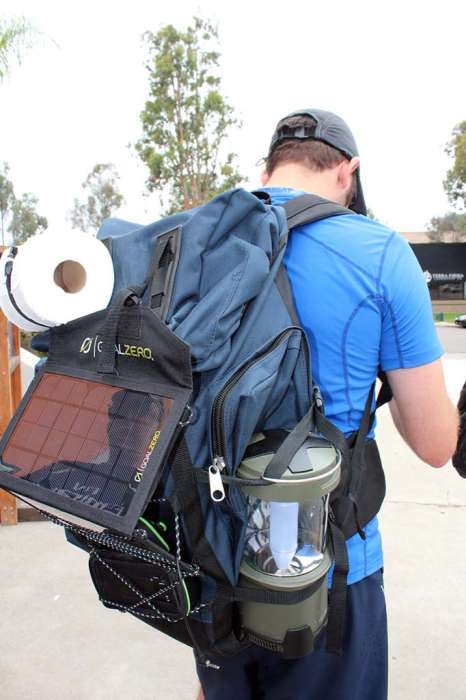 Beer exploration backpack