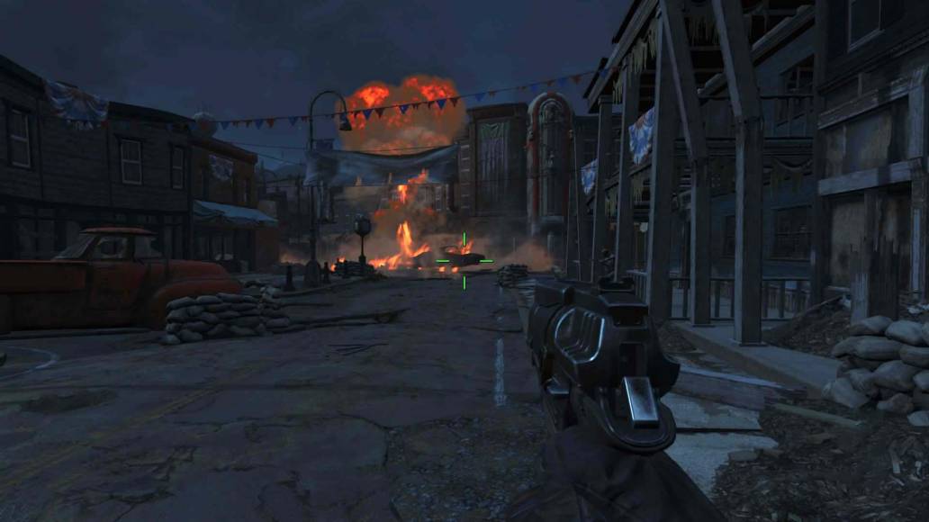 Fallout 4 combat explosion night