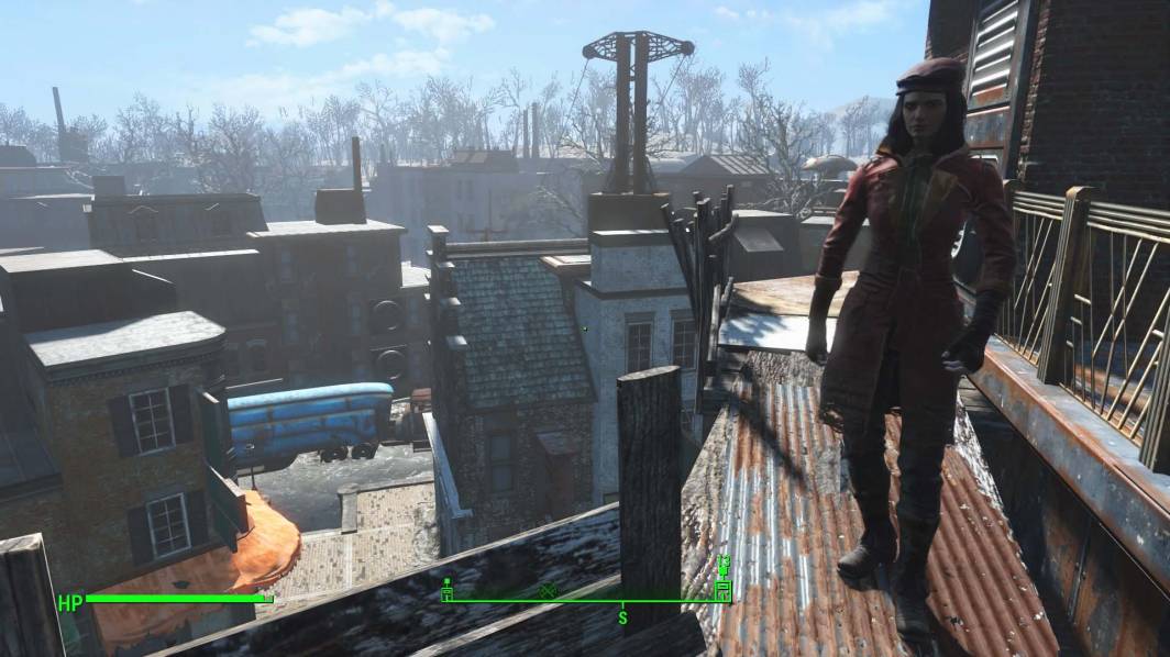 Fallout 4 city scaffolding