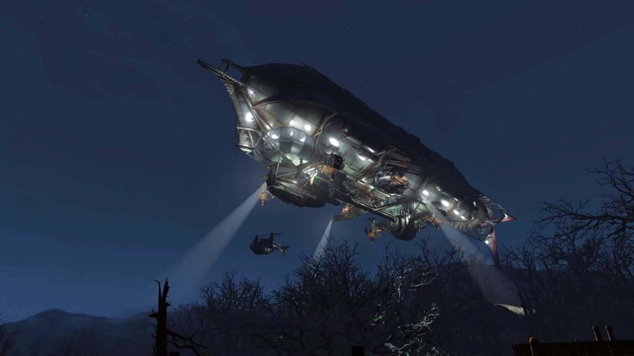 Fallout 4 airship prydwen