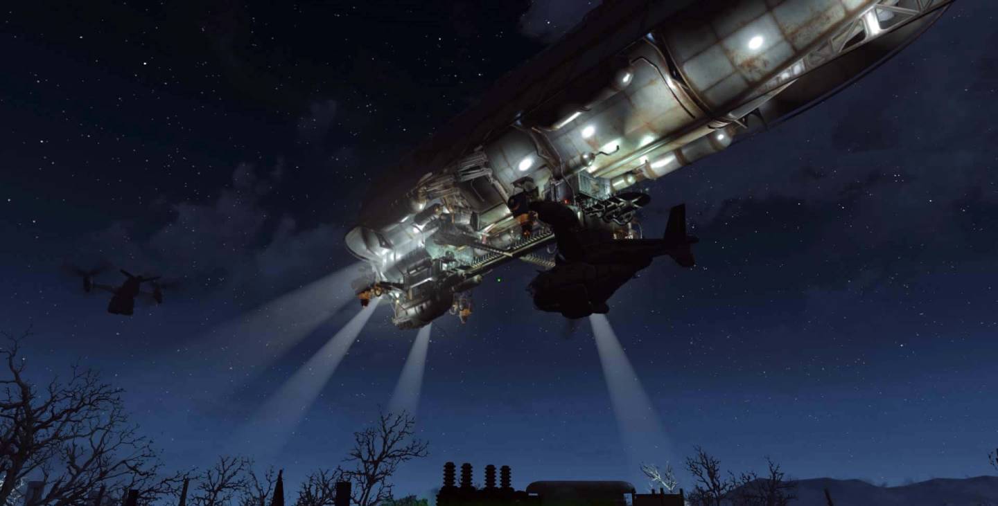 Fallout 4 airship prydwen