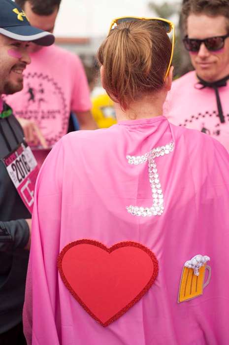2016 Blind Lady Ale House Cape Run pink team
