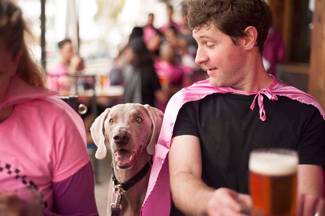 2016 Blind Lady Ale House Cape Run pink team