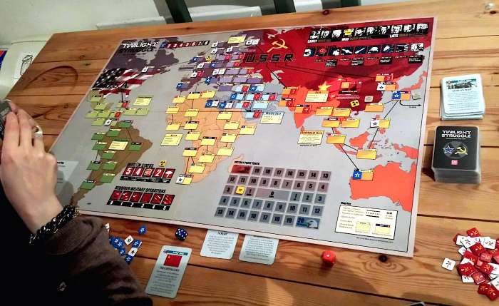 Board games board Twilight Struggle