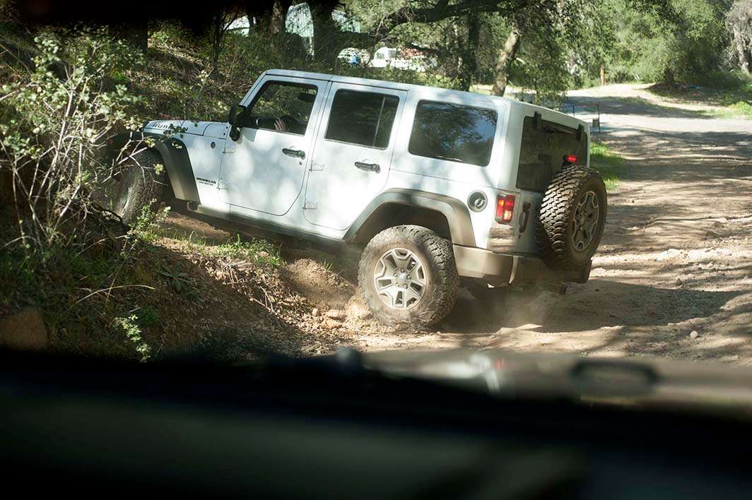 Jeep offroading