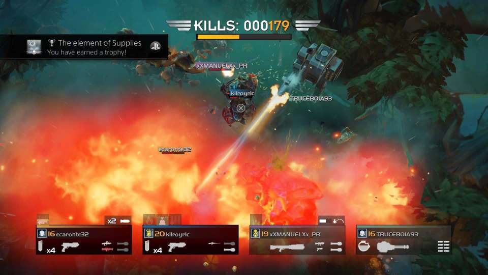Helldivers The element of Supplies achievement
