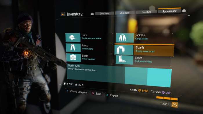 The Division Tom Clancy clothing scarf pants hat fashion