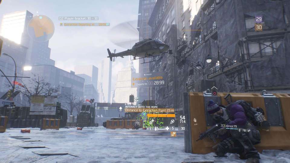 Tom Clancy The Division helicopter cover dark zone