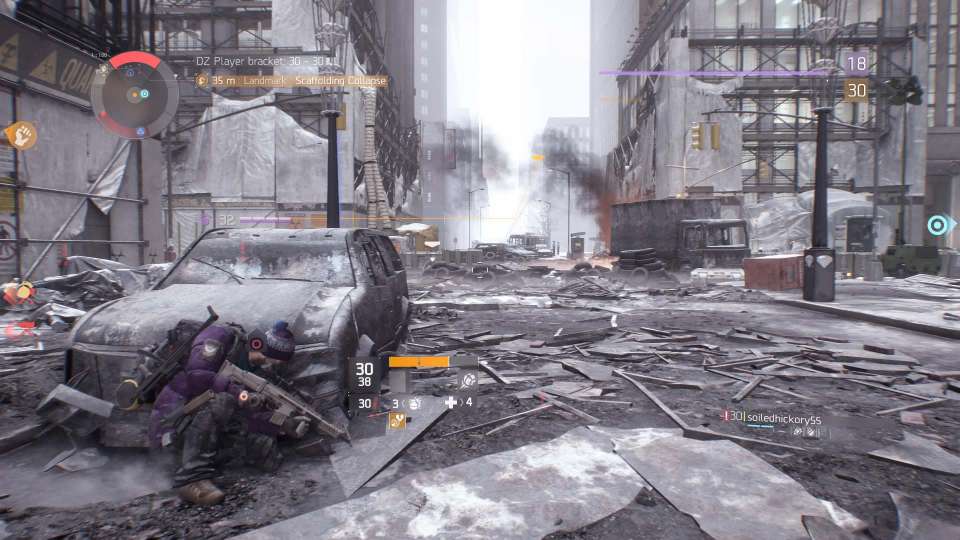 Tom Clancy The Division cover city street destruction