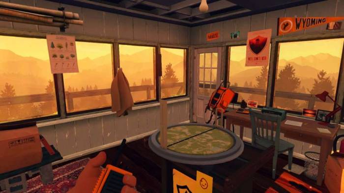 Firewatch game tower